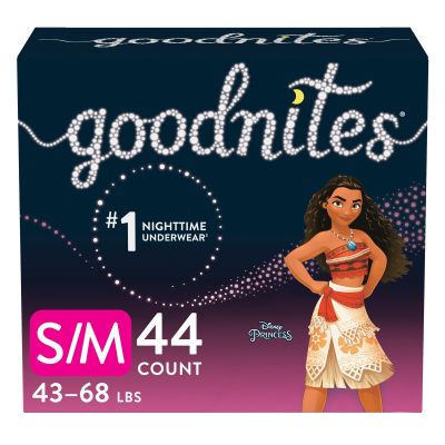 GoodNites® Absorbent Underwear for Girls, Small / Medium