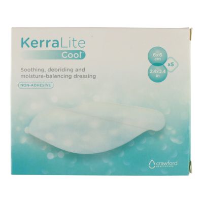 KerraLite Cool® Hydrogel Dressing, 6 x 6 Inch