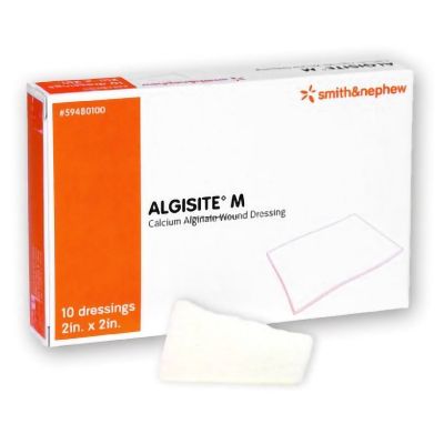 AlgiSite M Alginate Dressing, 2 x 2 inch