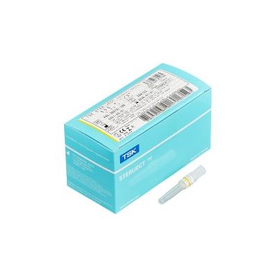 Hypodermic Needle TSK SteriJect® 1/2 Inch Length 30 Gauge Ultra Thin Wall Without Safety