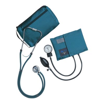 Mabis® Match Mates Manual Aneroid / Stethoscope Set, Teal