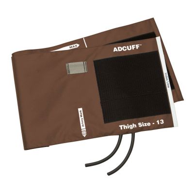 CUFF, BP W/BLADDER THIGH 2TU BRN ADLT