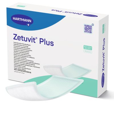 Zetuvit® Plus Sterile Superabsorbent Dressing, 8 x 10 Inch