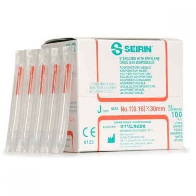 Acupuncture Needle Seirin® 8 Japanese Gauge 60 mm Length J-Type