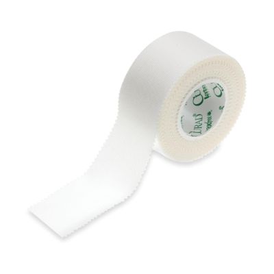 Curad® Silk-Like Cloth Medical Tape, 1 Inch x 10 Yard, White
