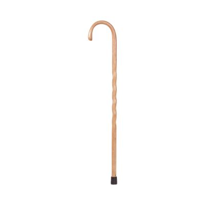 Brazos™ Twisted Tan Oak Crookneck Cane, 37-Inch Height