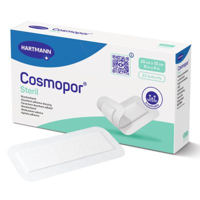 Cosmopor® Adhesive Dressing, 4 x 8 Inch