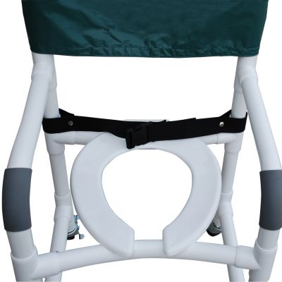 BELT, SAFETY W/BUCKLE F/SHOWERCHAIR 18" EC D/S