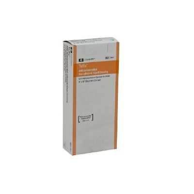 Telfa™ AMD Impregnated Antimicrobial Dressing, 4 x 10 Inch