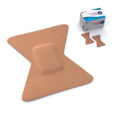 dynarex® Fingertip Tan Adhesive Strip, 1¾ x 2 Inch
