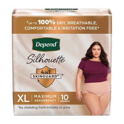 Depend® Silhouette® Maximum Absorbency Underwear, Extra Large