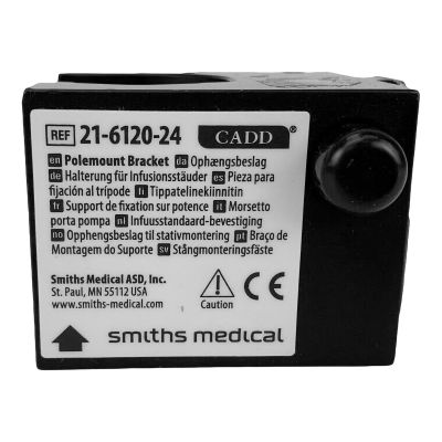 BRACKET, F/POLEMOUNT LOCKABLE CADD SOLIS INFUSION PUMP