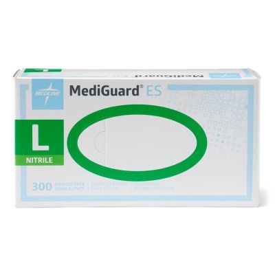 MediGuard® ES Nitrile Exam Glove, Large, Blue