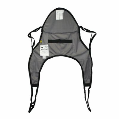 SLING, BATH NYLON MESH W/HEAD SUPP MED