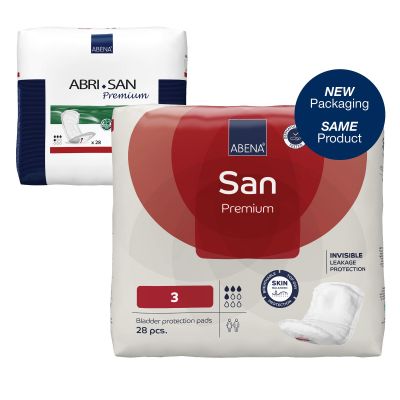 Abri-San™ Premium 3 Bladder Control Pad, 12-Inch Length