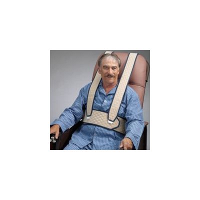 Posey® Torso Support, For Use With Wheelchair, 72 in. L x 5 in. W (Waist Strap), 41 in. L x 3 in. W (Shoulder Strap), X-Large, Fabric