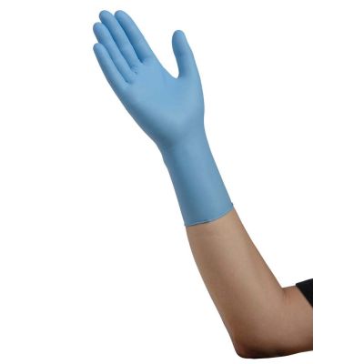 Esteem™ XP Extended Cuff Length Exam Glove, Large, Blue
