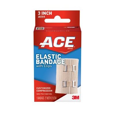 3M™ Ace™ Clip Detached Closure Elastic Bandage, 3 Inch Width