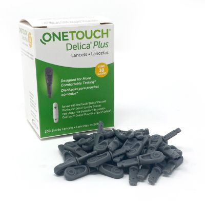 OneTouch® Delica® Plus Lancets, 30 Gauge