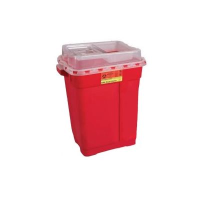 CONTAINER, SHARPS RED 19GL (5/CS)