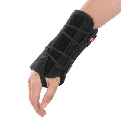 Apollo Universal Wrist Brace with Thumb Spica, 10Inch Length, for Right Wrist