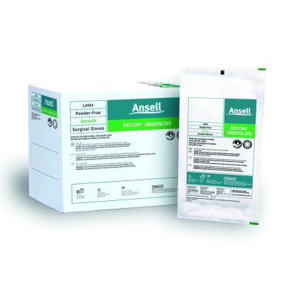 Encore® Latex Surgical Underglove, Size 6.5, Green