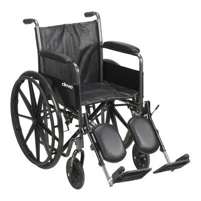 McKesson Wheelchair, 18 Inch Seat Width