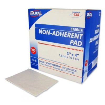 Dukal™ Nonadherent Dressing, 3 x 4 Inch