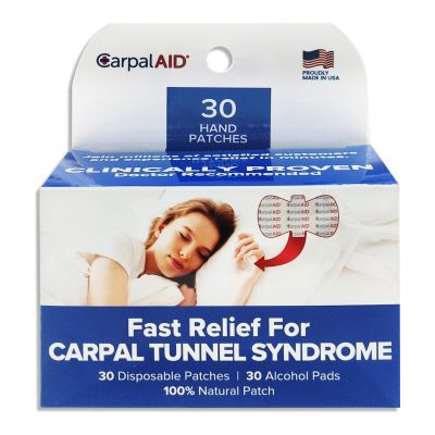 Carpal Aid® Patch Hand-Based Carpal Tunnel Support