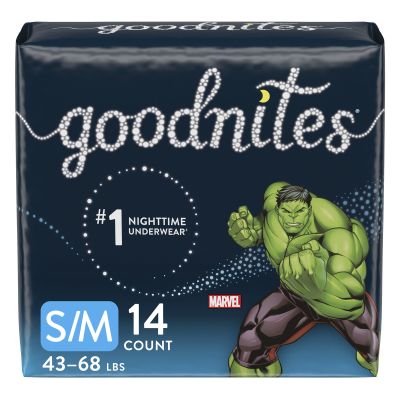 GoodNites® Absorbent Underwear, Small / Medium