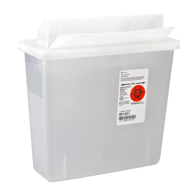 CONTAINER, SHARPS CLR OPN TOP 5QT (20/CS)
