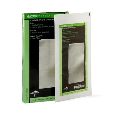 Maxorb® Extra Alginate Dressing, 4 x 8 inch