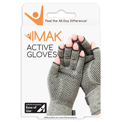 IMAK® Arthritis Glove, Large, Gray