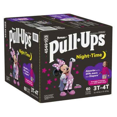 Huggies® Pull-Ups® Night-Time® Training Pants, 3T to 4T