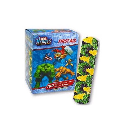 Kid Design (The Hulk) Adhesive Strip, 3/4 x 3 Inch