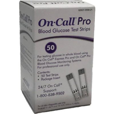 On Call® Pro Blood Glucose Test Strips