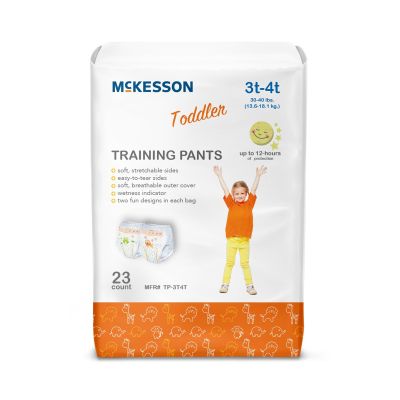 McKesson Toddler Training Pants, 3T to 4T