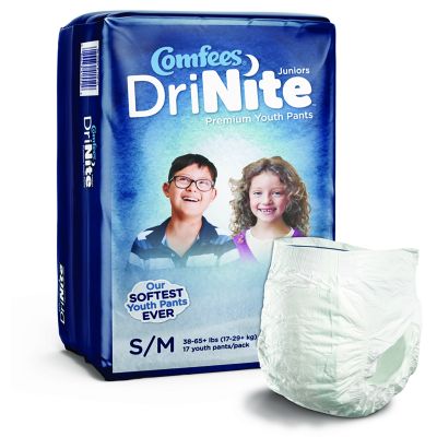 Comfees® DriNite® Juniors Absorbent Underwear, Small / Medium