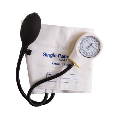 Mabis® Aneroid Sphygmomanometer, Large, White