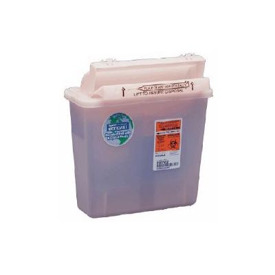 CONTAINER, SHARPS TRANS 5QT RENEWABLE (20/CS)