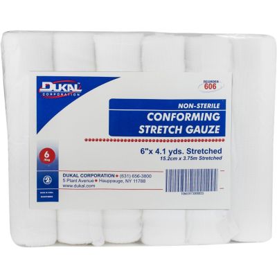 Dukal™ Conforming Bandage, 6 Inch x 4-1/10 Yard