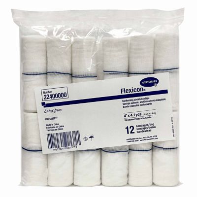 Flexicon® Conforming Bandage, 4 Inch x 4-1/10 Yard, 1-Ply
