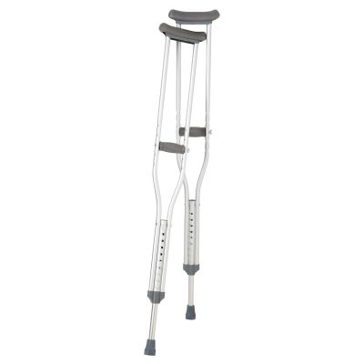 Breg Aluminum Underarm Crutches, 5'10" – 6'6"