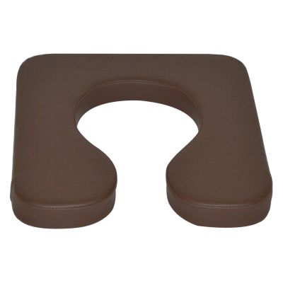 SEAT, SOFT OPN FRNT WOODTONE F/SHWR CHR 22"