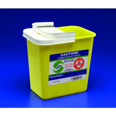 CONTAINER, SHARPS CHEMO YLW 8GL (10/CS)
