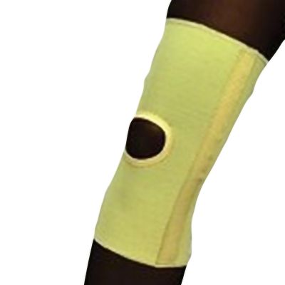 KNEE SUPPORT, ELAS W/CLSD PATELLA 10 1/2" LNG MED