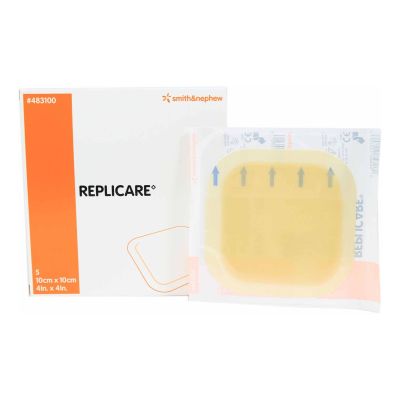 Replicare Hydrocolloid Dressing, 4 x 4 Inch
