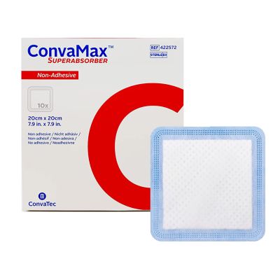 ConvaMax™ Superabsorber Super Absorbent Dressing, 8 x 8 Inch
