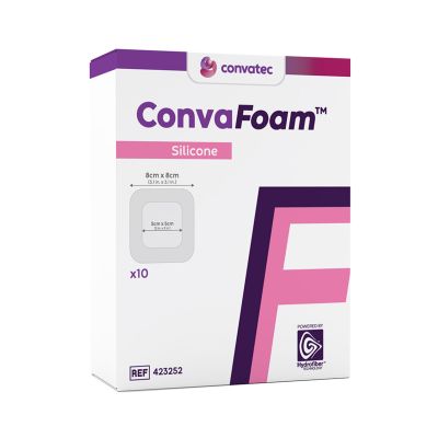 ConvaFoam™ Silicone Adhesive Foam Dressing, 3 x 3 Inch