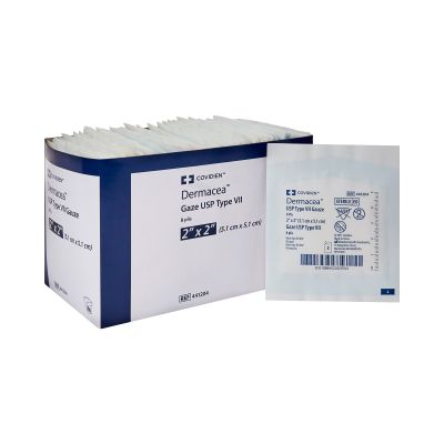 Dermacea™ Sterile USP Type VII Gauze Sponge, 2 x 2 Inch, 8-Ply
